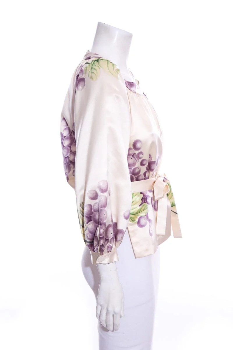 Posey Shanghai Floral Blouse SZ 4 - Image 2