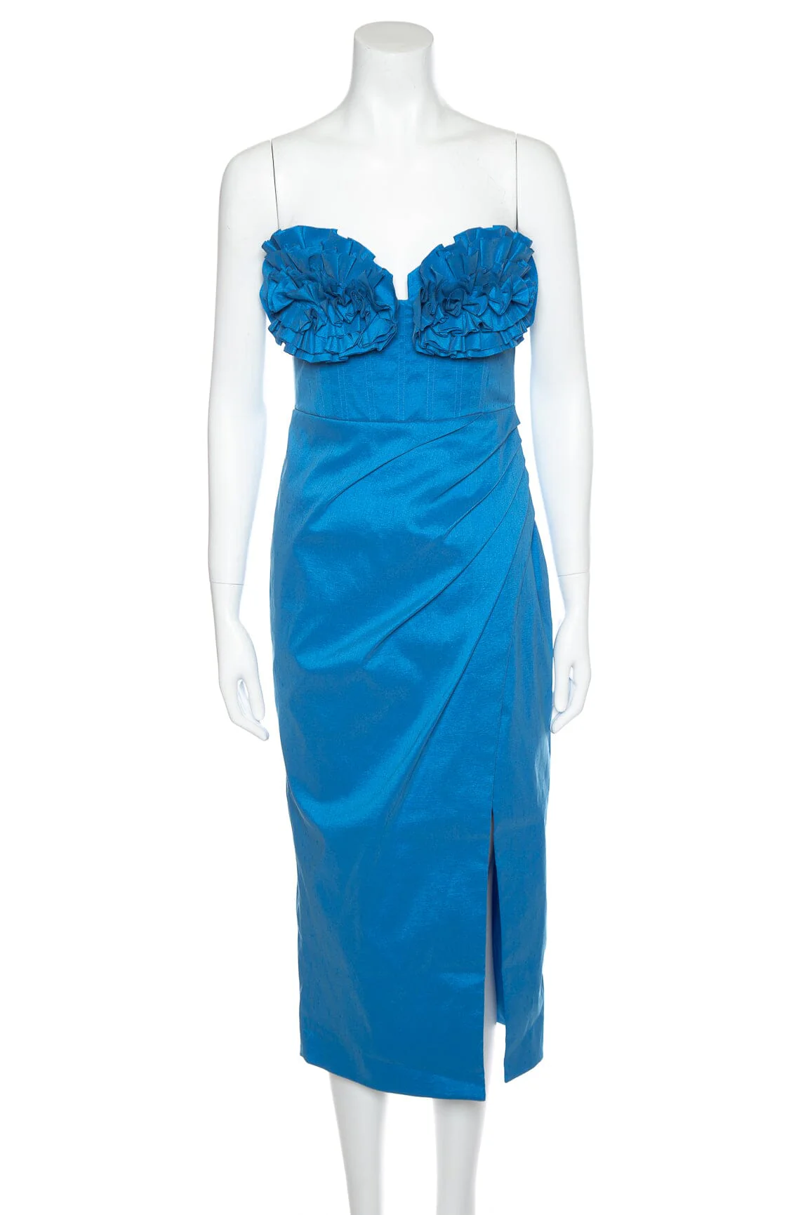 Rachel Gilbert Ruffled Bustier Dress SZ 6 NWT