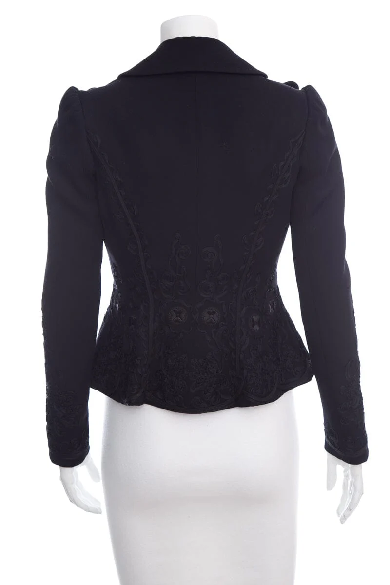 Ralph Lauren Black Jacket SZ 2 - Image 3