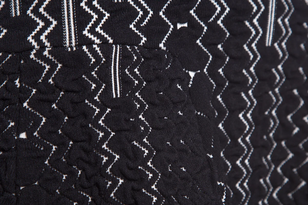 RVN Black & White Sleeveless A-Line Dress SZ S - Image 5