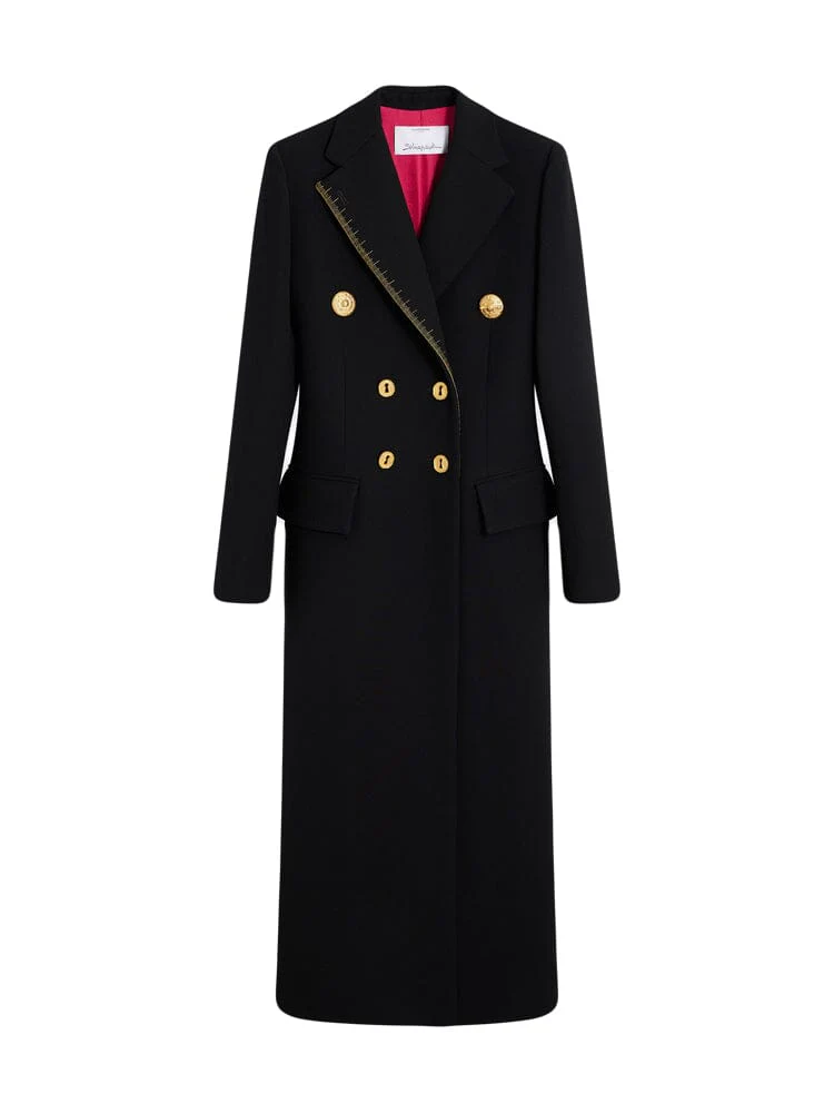Schiaparelli Iconic Measuring Tape Coat