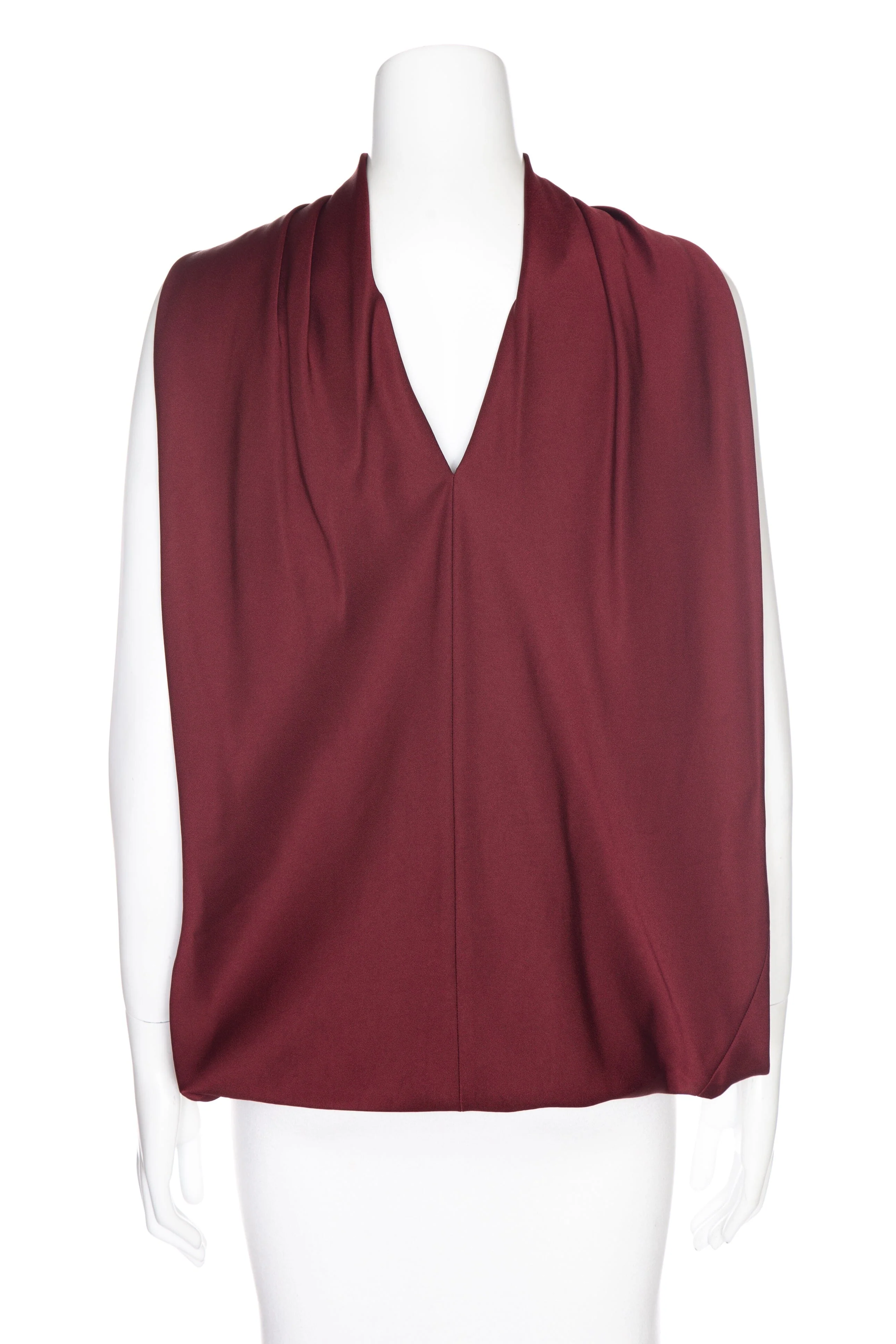Simkhai Wine Scarlett Cape Top SZ 6 NWT - Image 3