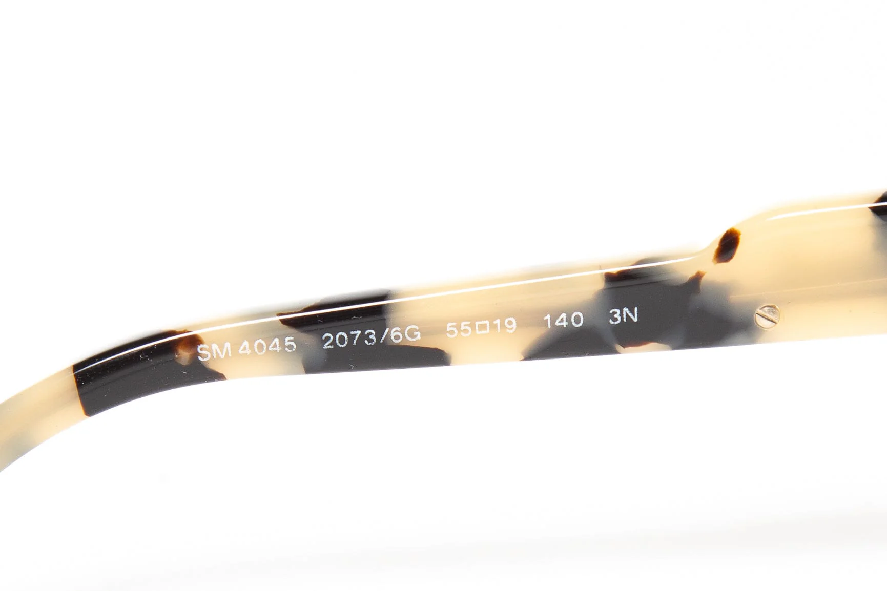 Stella McCartney Black and Beige Pattern Square Oversize Frame Sunglasses - Image 7
