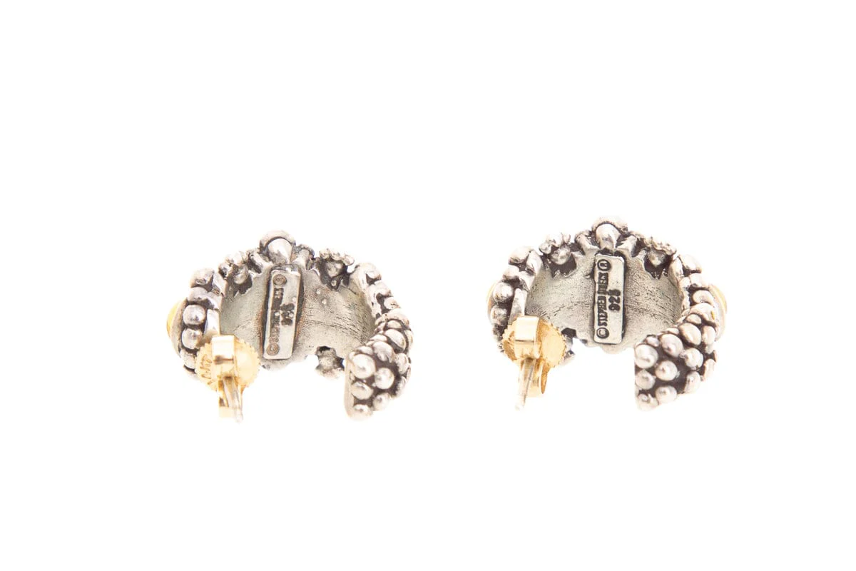 Stephen Dweck Sterling Silver& Stone Earrings - Image 3