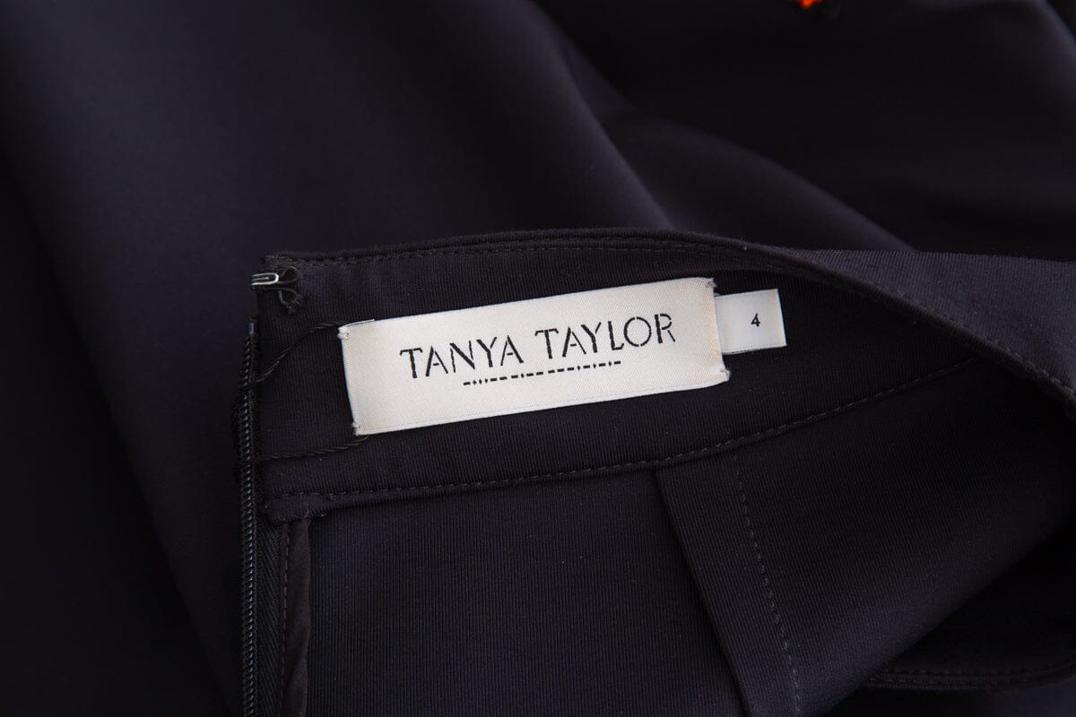 Tanya Taylor Black & Multi Skirt SZ 4 - Image 4