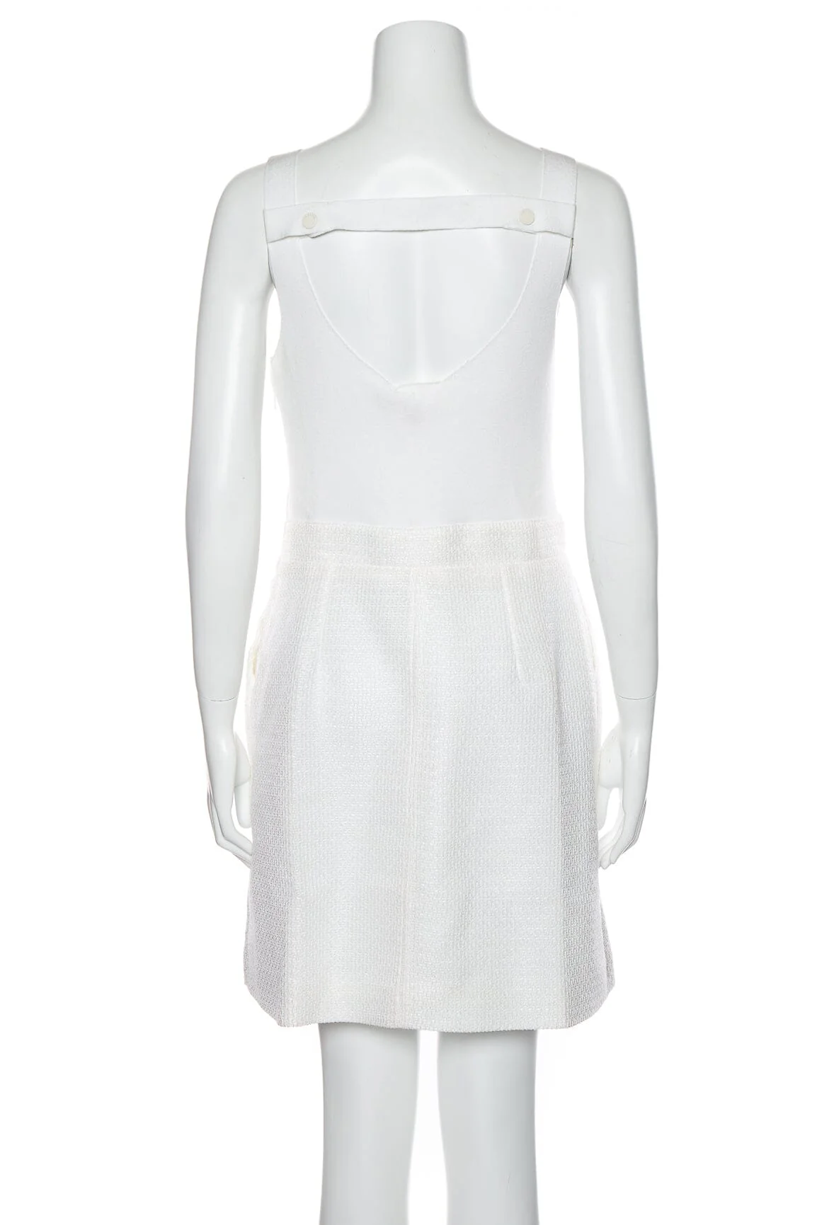 Ted Baker White Sleeveless Dress SZ 3 NWT - Image 3