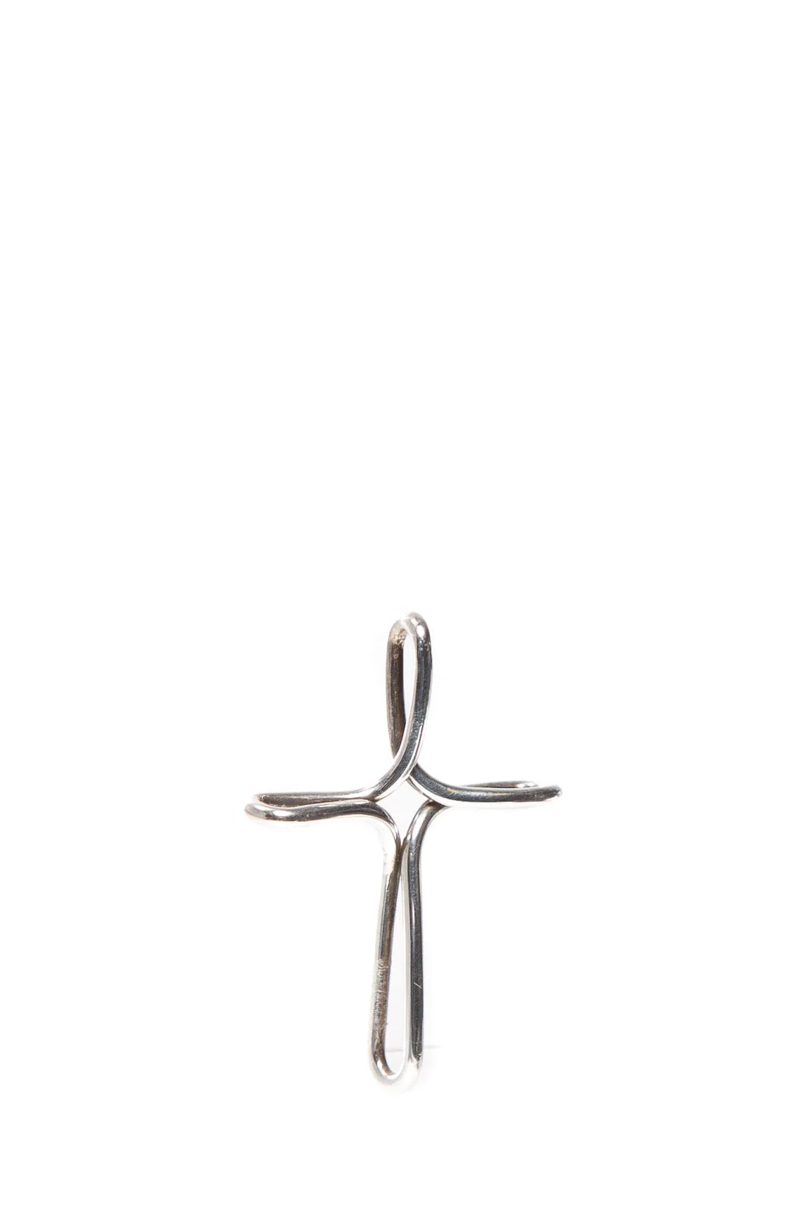 Tiffany & Co. Silver Sterling Infinity Cross Pendant - Image 2