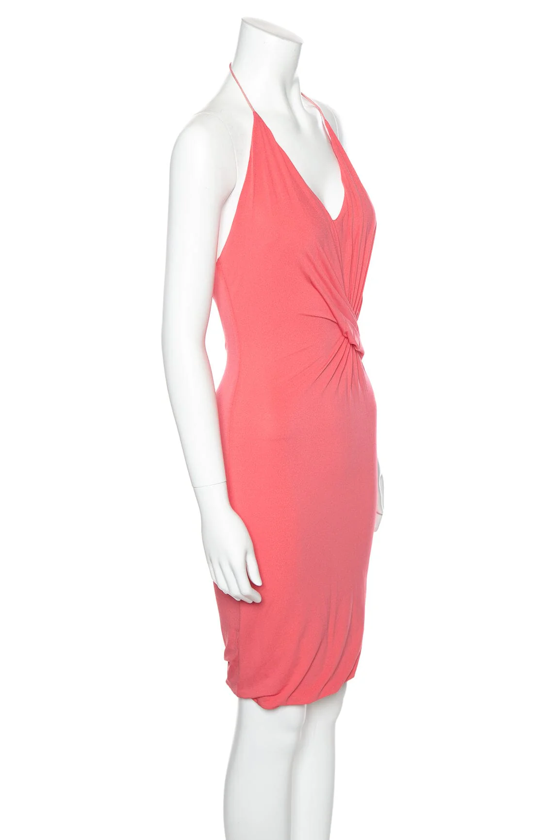 Tom Ford Pink Halter Neck Mini Size 38 Dress - Image 2