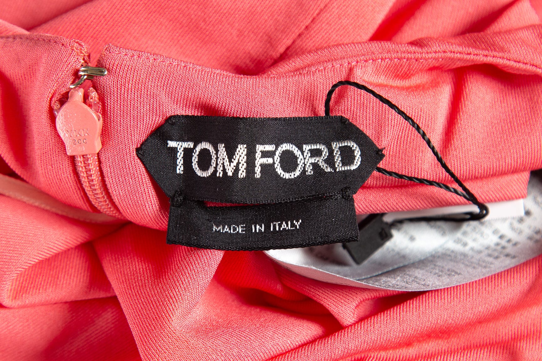 Tom Ford Pink Halter Neck Mini Size 38 Dress - Image 4