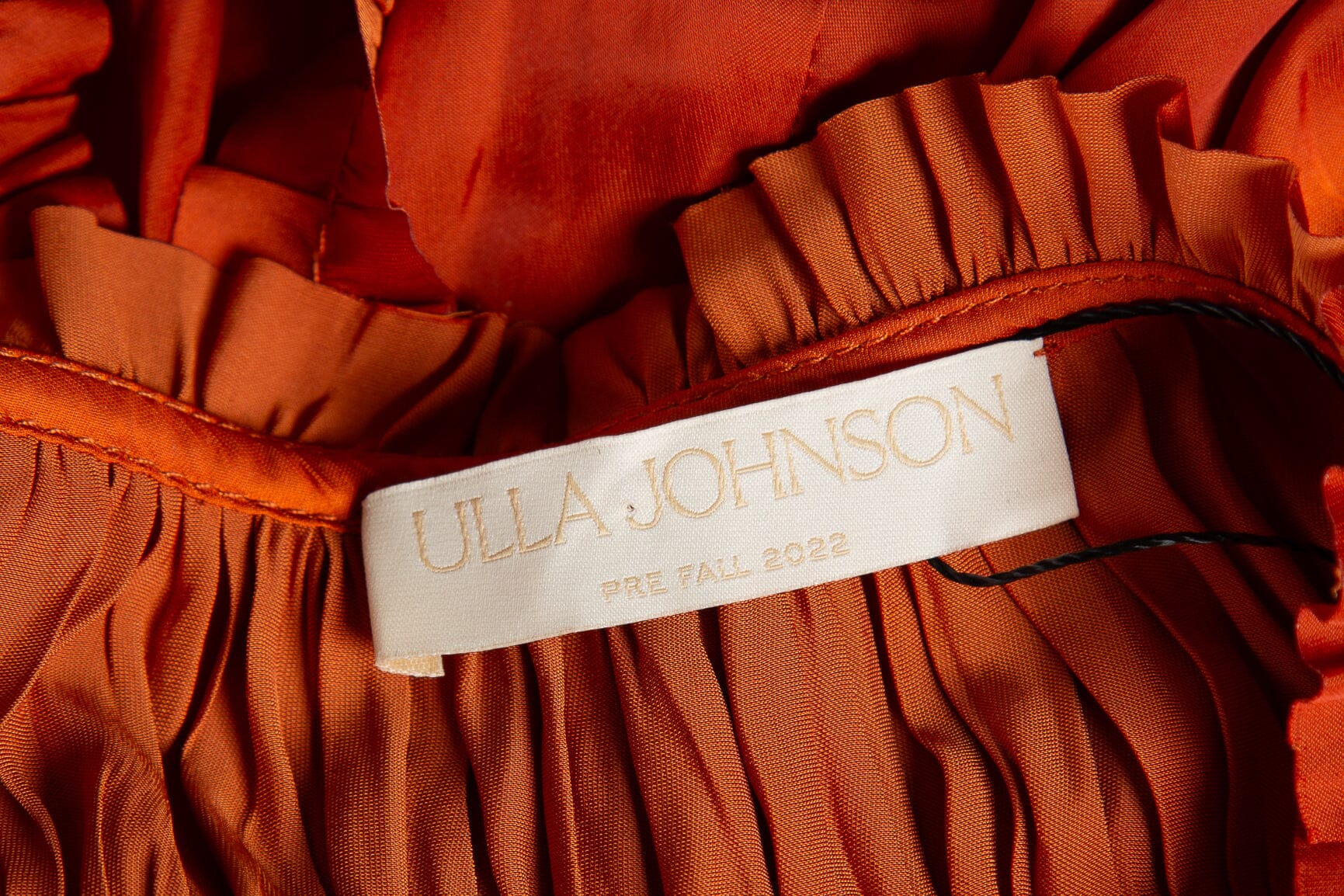 Ulla Johnson Burnt Orange Blouse SZ 2 - Image 4