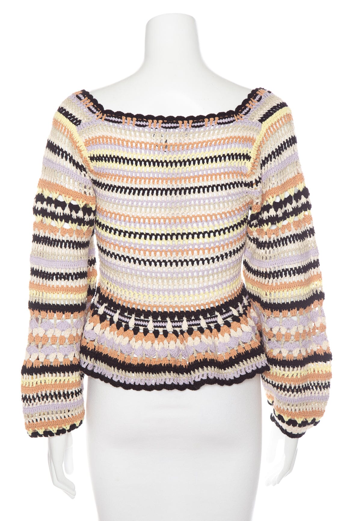 Ulla Johnson Multi Stripe Knit Sweater SZ M - Image 3