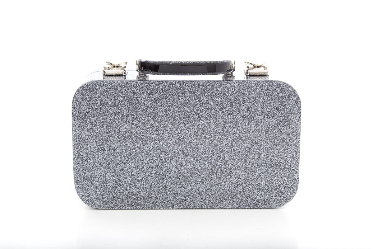 Urania Gazelli Silver Glitter Travel Case - Image 3