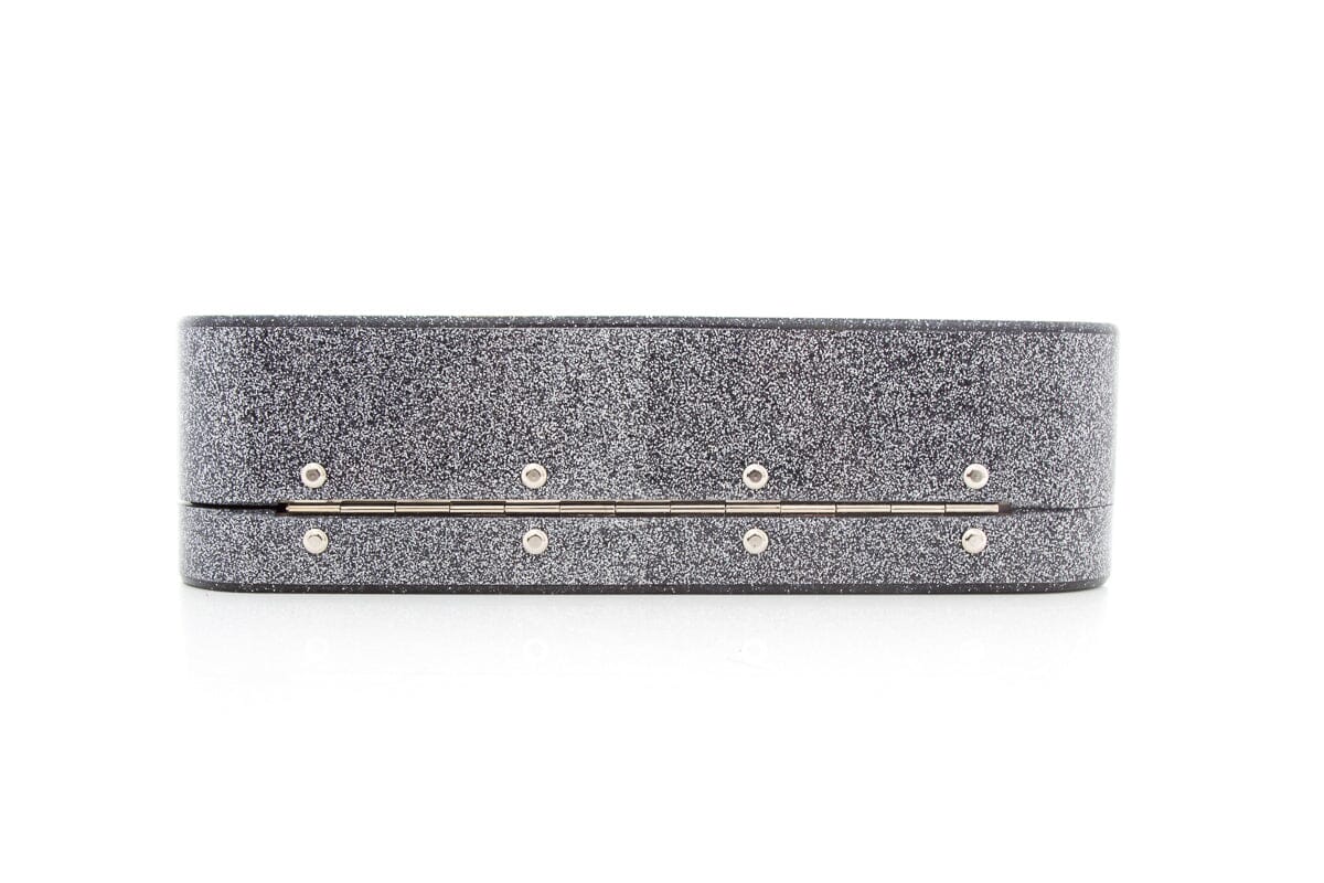 Urania Gazelli Silver Glitter Travel Case - Image 4
