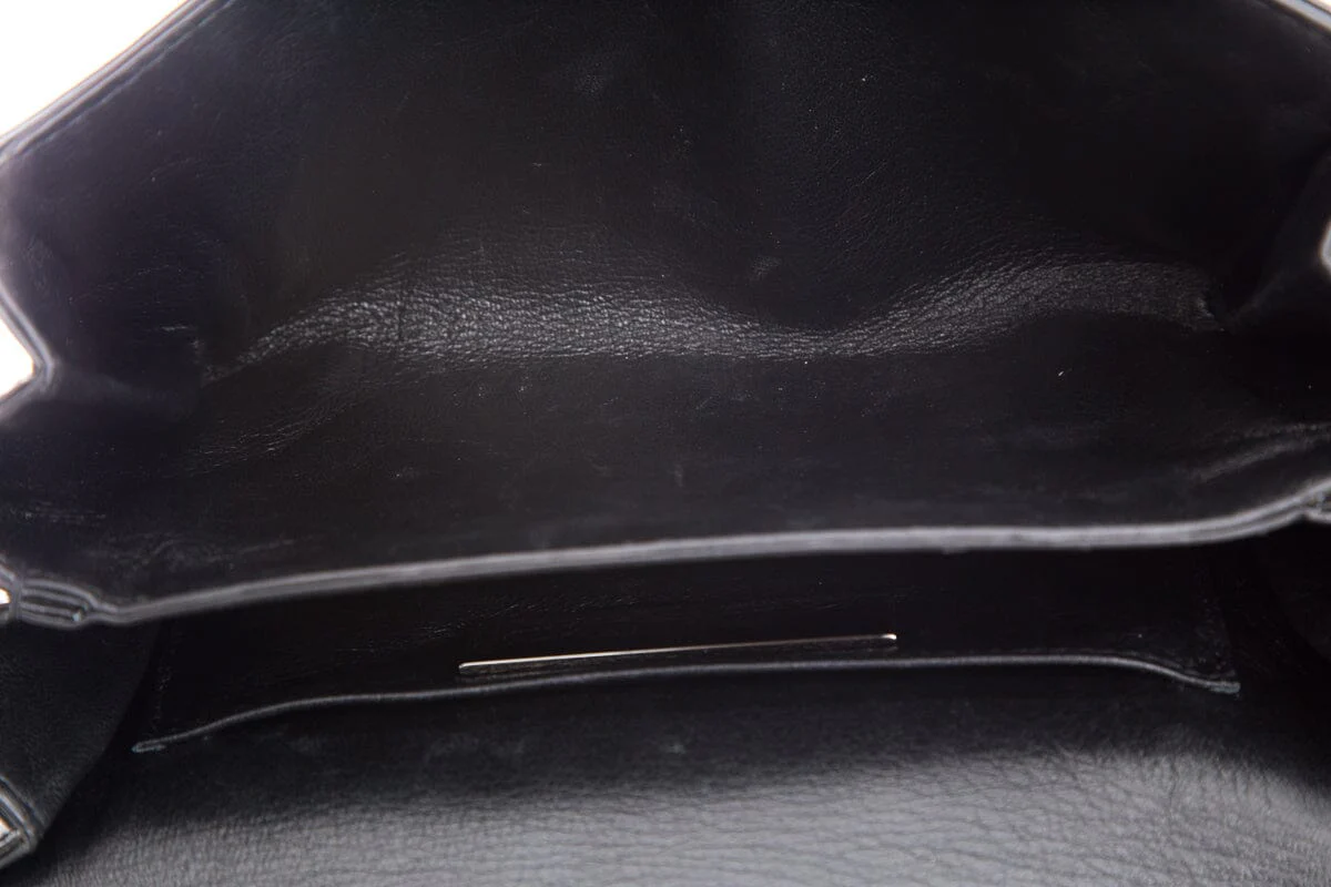 Valentino Black Patent Va Va Voom Handbag - Image 7
