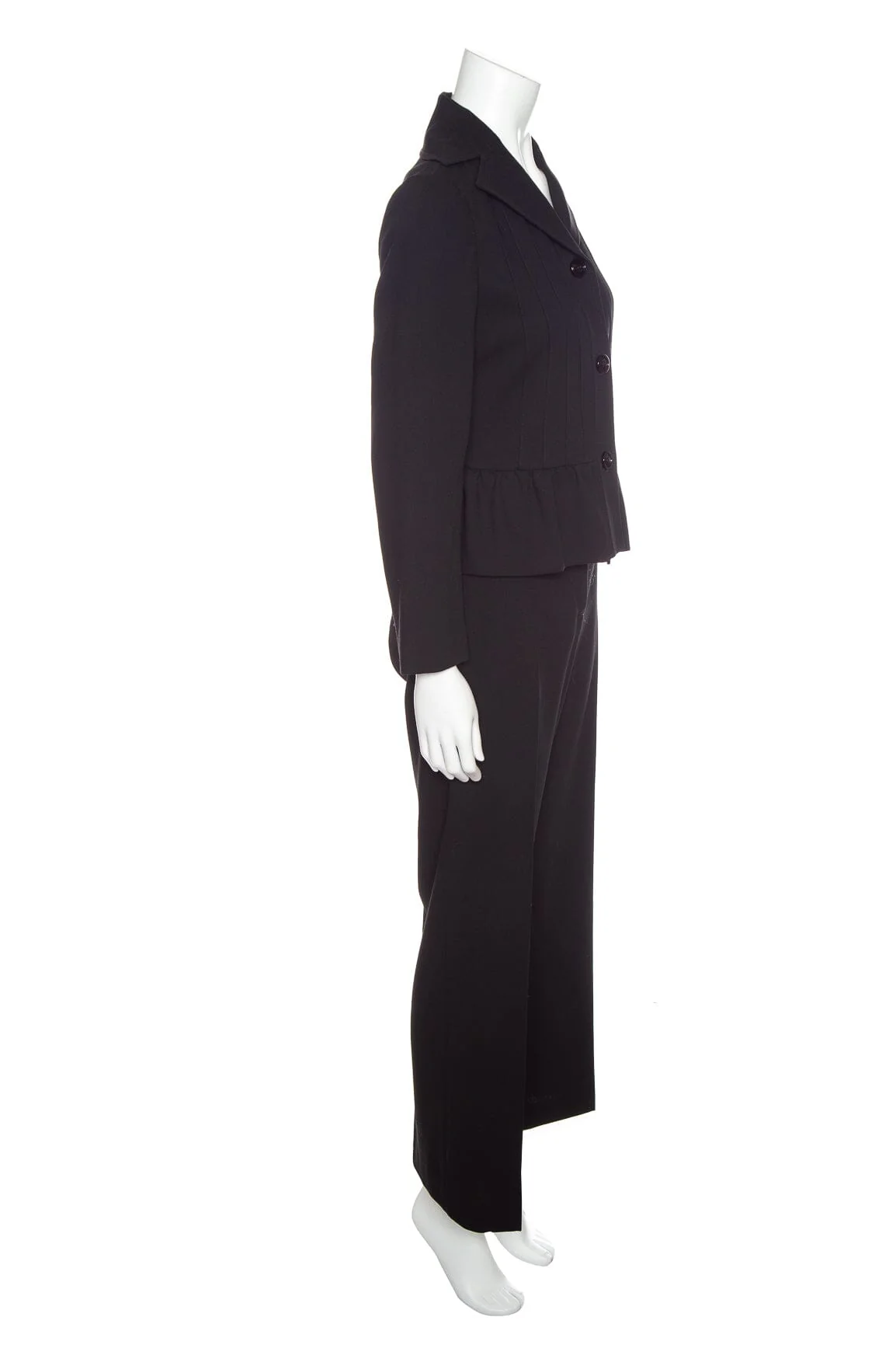 Valentino Black Suit Set SZ 42 - Image 2