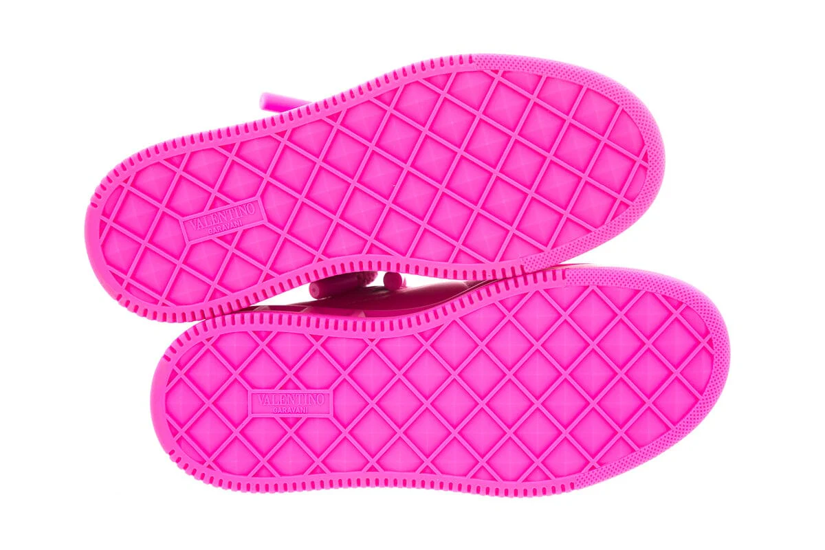 Valentino Pink Sneakers SZ 36.5 - Image 6