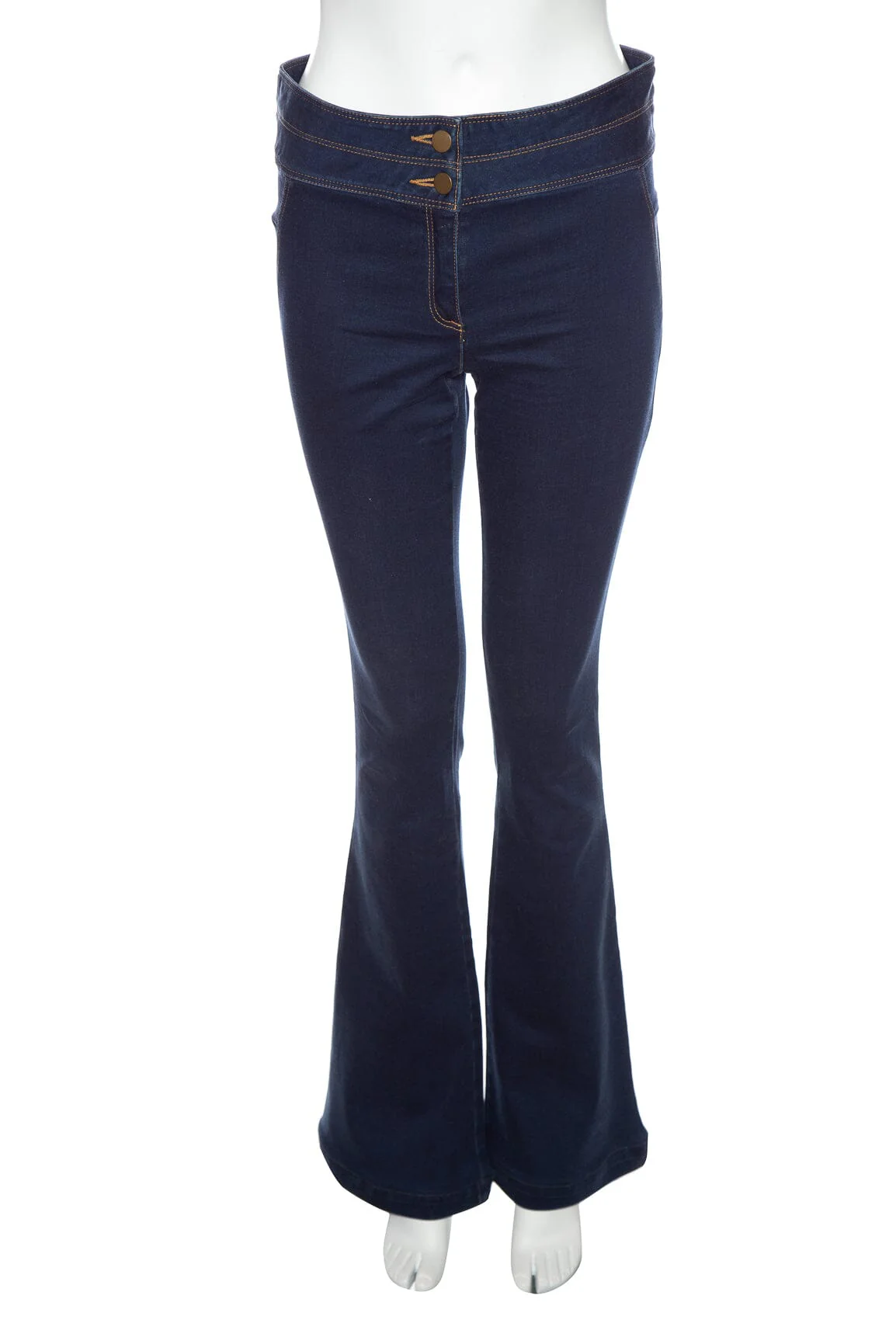 Veronica Beard Dark Wash Denim Flare Jeans SZ 4