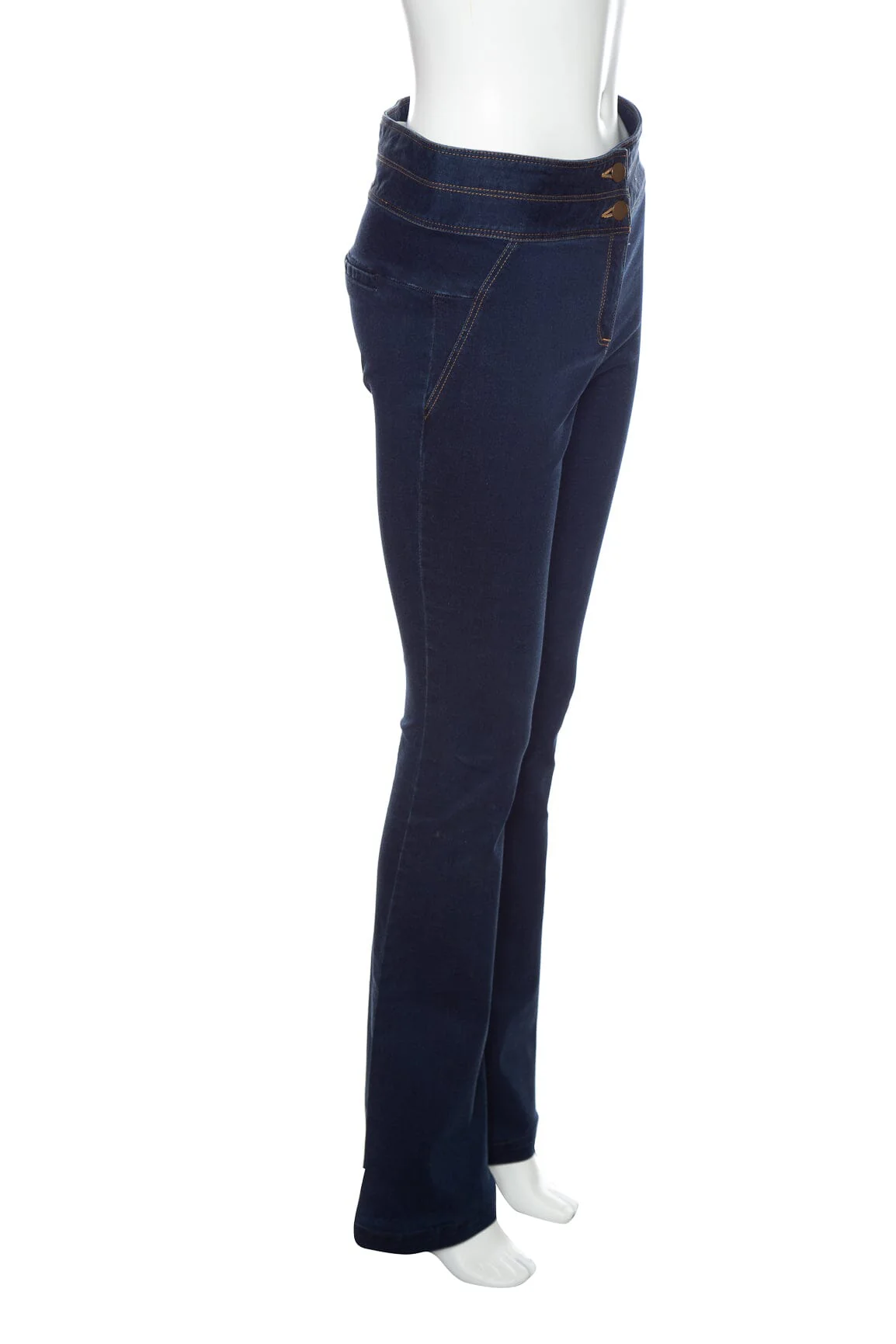 Veronica Beard Dark Wash Denim Flare Jeans SZ 4 - Image 2