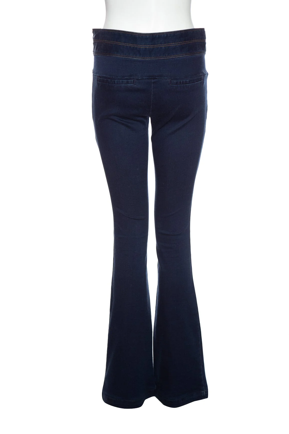 Veronica Beard Dark Wash Denim Flare Jeans SZ 4 - Image 3