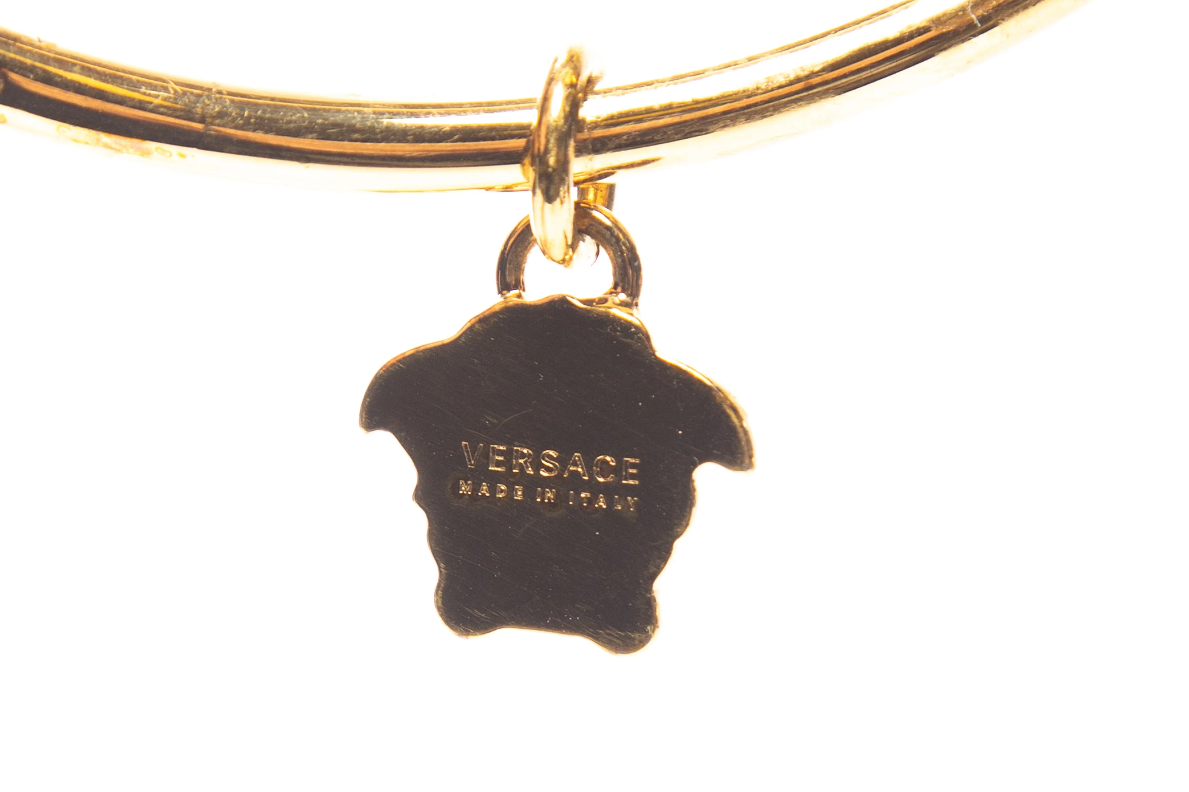 Versace Gold Medusa Pendant Choker - Image 4