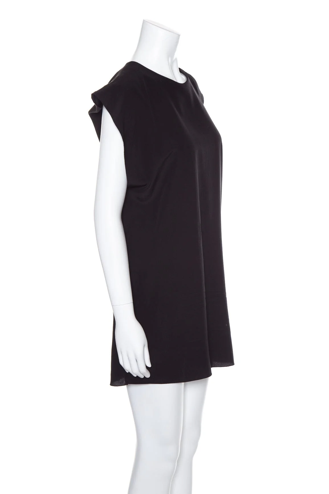YSL Black Shift Dress SZ 36 - Image 2