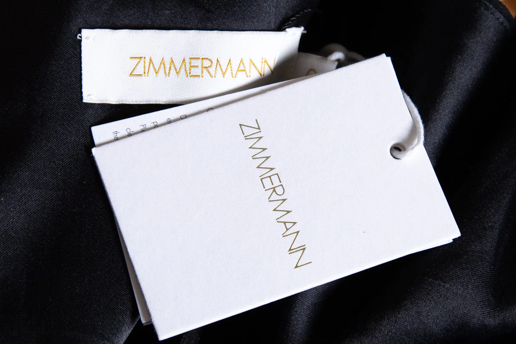 Zimmermann Beige and Black Mini Dress SZ 0 NWT - Image 4